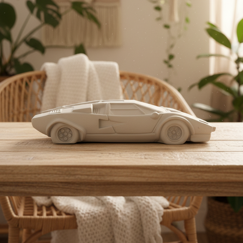 Cement Car Sculpture — Boho Lifestyle
