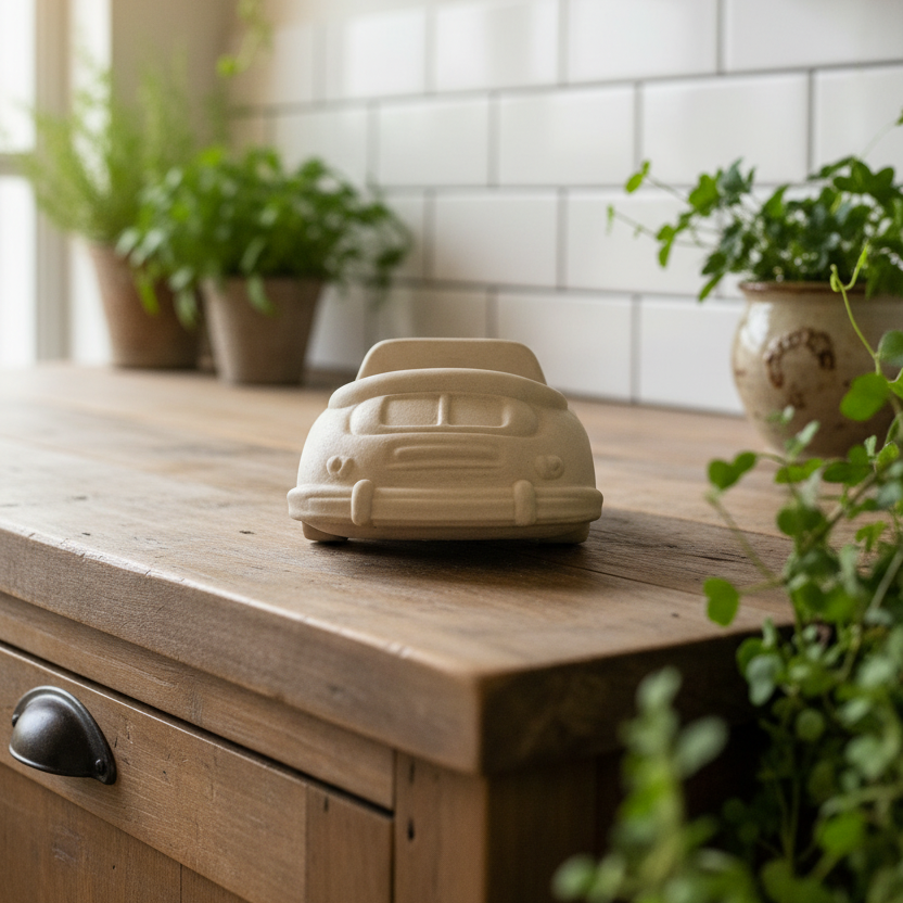 Cement Car Sculpture – Farmhouse Lifestyle